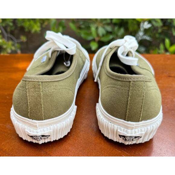 Vans‎ Faux Suede Anaheim Shoes Men\'s Size 7 Women\'s Size 8.5 Olive Green main image 7